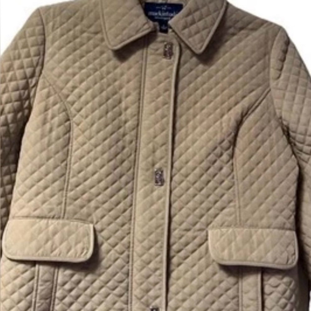Mackintosh ~ Women’s ~ Jacket ~ Large ~ Quilted ~ Coat ~ Full Zip & Toggle